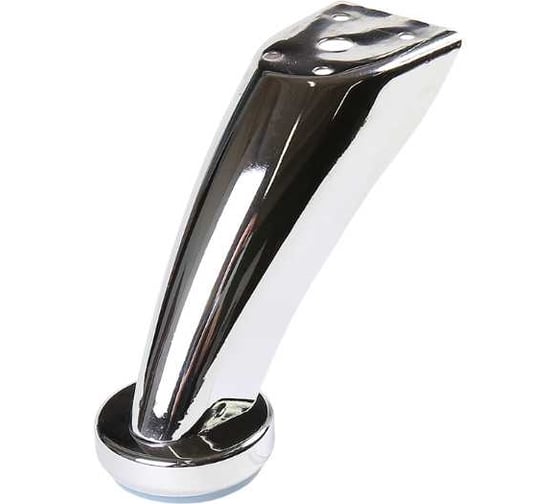 Изображение товара Мебельная ножка Larvij хром, высота 95 мм, толщина 1 мм L61SOFA90CH