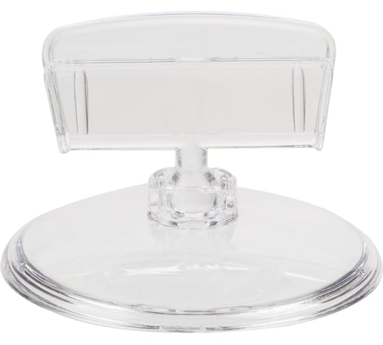 Изображение товара Ценникодержатель ООО Комус настольный на круглой подставке ширина клипсы 38 мм, 10 шт в упаковке 1453535