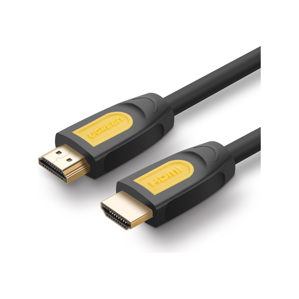 Изображение товара Кабель Ugreen HD101 HDMI Male To Male 1.5m Черно-желтый