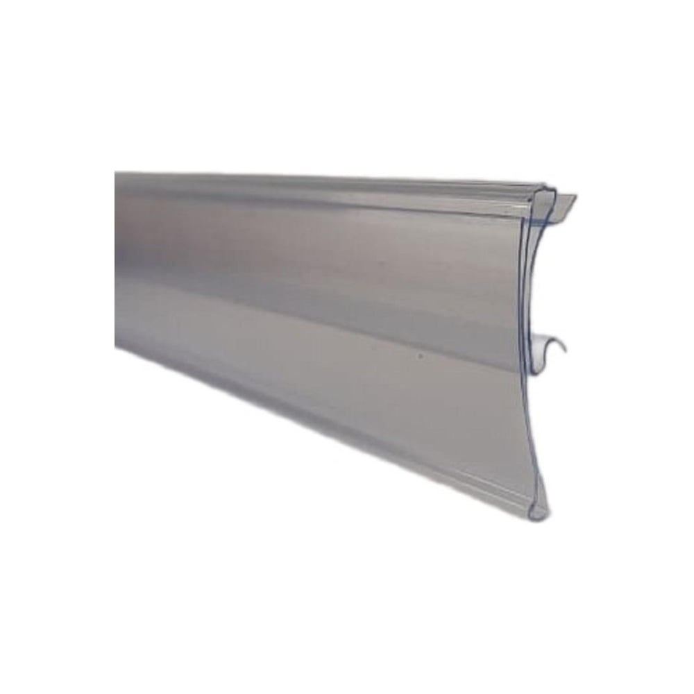 Изображение товара Ценникодержатель для полки 39 мм прозрачный 70 шт ООО Комус