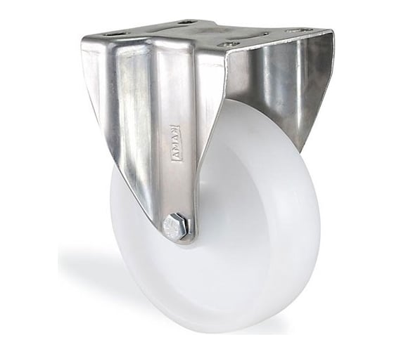 Изображение товара Неповоротная колесная опора из нержавеющей стали KAMA K-S-3307-MMB-125