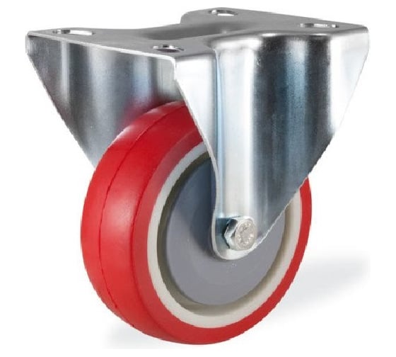 Изображение товара Неповоротная колесная опора KAMA 3307-PUR-080