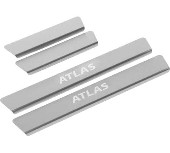 Изображение товара Накладки на пороги Rival для Geely Atlas II поколение 2023-н.в. 4 шт. NP.1903.3