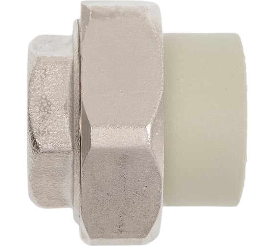 Изображение товара Муфта комбинированная разъемная TEBO PPR, 25x3/4 ВР, серый 016020805