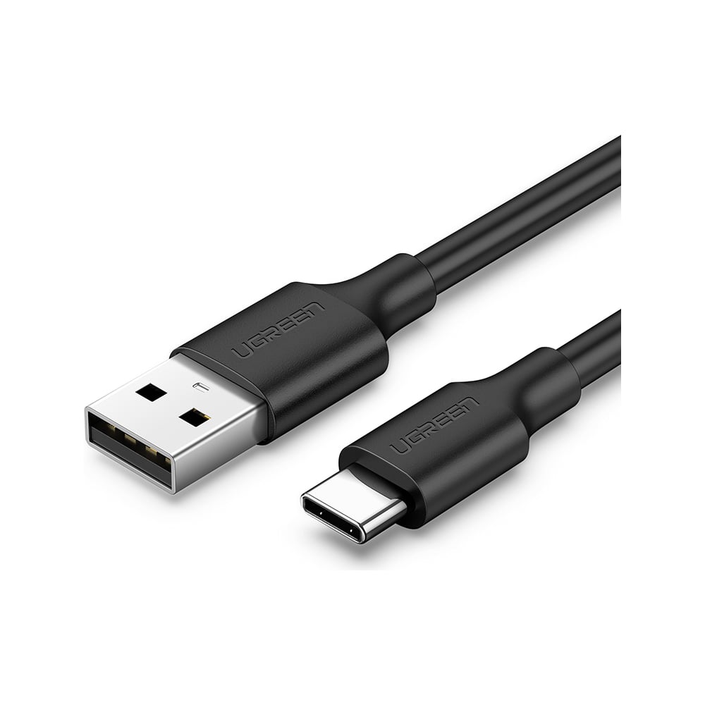 Изображение товара Кабель Ugreen USB-A 2.0 к USB-C 3м черный для зарядки и передачи данных