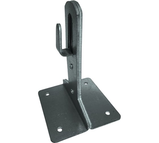 Изображение товара Держатель проводника круглого EZETEK 6-10 мм, высота 65 мм, оцинкованный, упаковка 5шт 91108/5