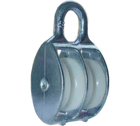 Изображение товара Блок двойной ООО ПКФ Сварком 20 мм (ролик пласт) cр02219