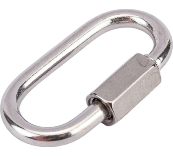 Изображение товара Карабин ООО ПКФ Сварком 8мм винтовой НЕРЖАВЕЙКА р13298 cр13298