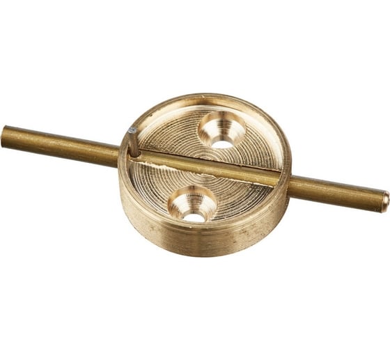 Изображение товара Опечатывающее устройство ООО Комус металлическая со штоком, диаметр 29 мм, латунь 96529