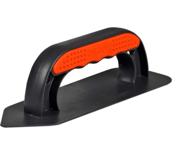 Изображение товара Гладилка DECOR пластиковая угловая 222x84 мм, для пескосодержащих материалов 11613433