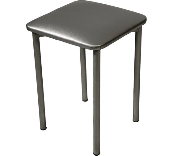 Изображение товара Табурет MODULE`S TYLE Усиленный 22 серый металлик крап / хром ВИ0125