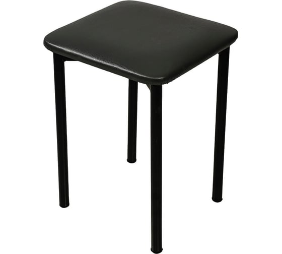 Изображение товара Табурет MODULE`S TYLE Усиленный 22 черный полимер/ черный глянец ВИ0126