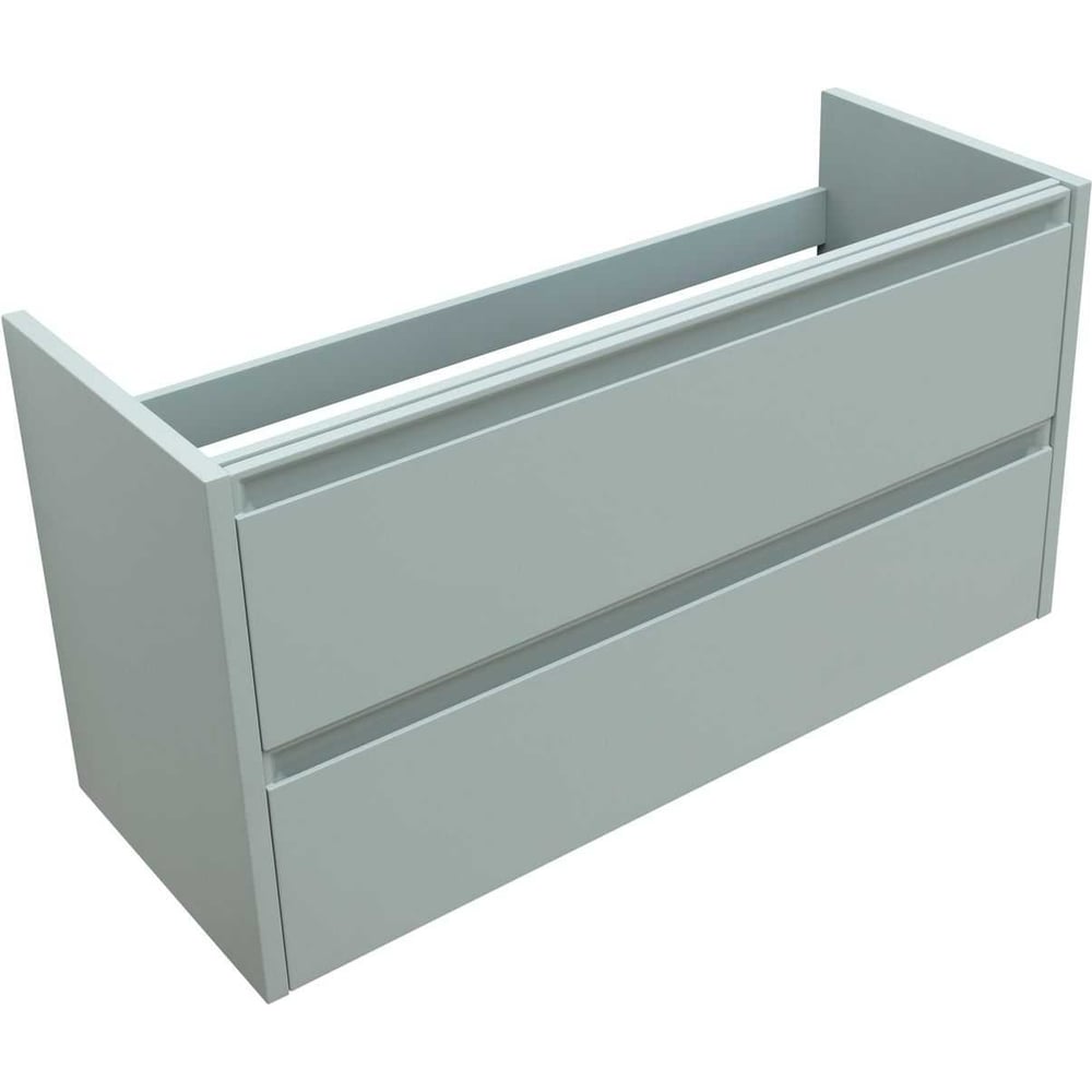 Изображение товара Тумба ALLEN BRAU FANTASY 2.0 120 зеленый матовый для ванной с ящиками