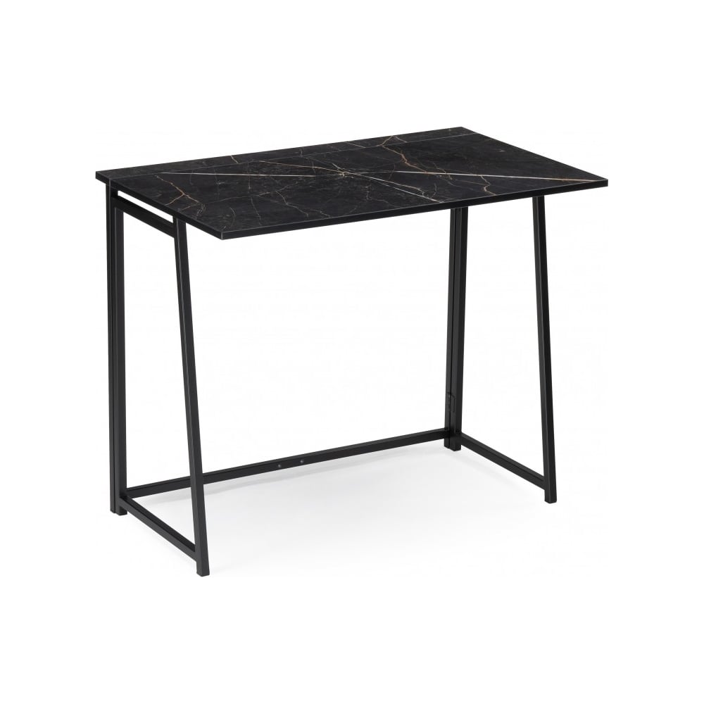 Изображение товара Компьютерный письменный стол Woodville Бринг 90x55 черный стиль лофт