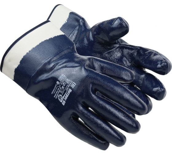 Изображение товара Перчатки защитные Ампаро Нитрос полное нитриловое покрытие, крага 448565 размер 11 188086