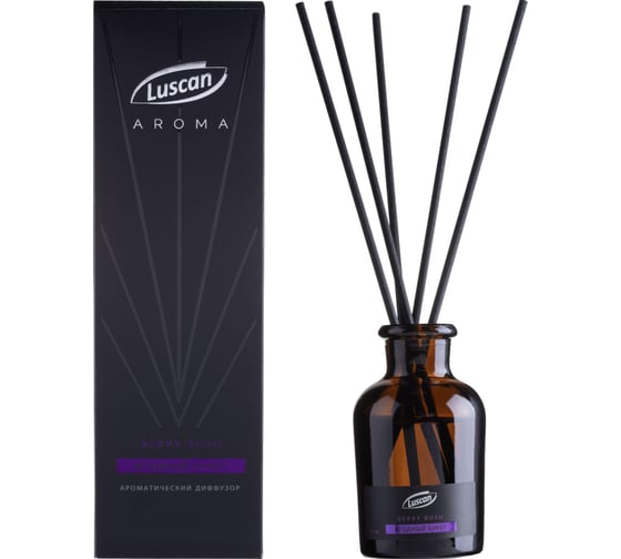 Изображение товара Аромадиффузор Luscan с палочками Ягодный букет 50 мл 1892991