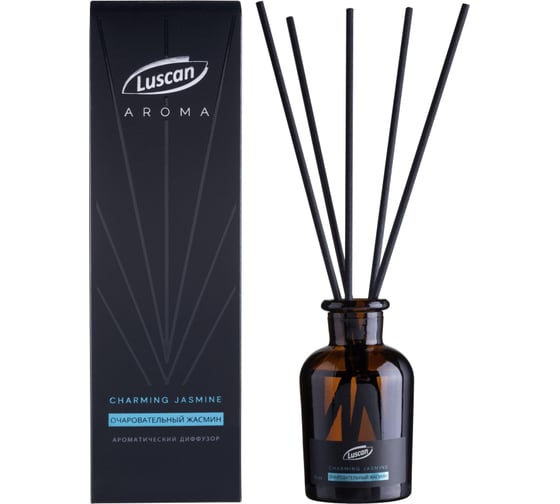 Изображение товара Аромадиффузор Luscan с палочками Очаровательный жасмин 50 мл 1892995