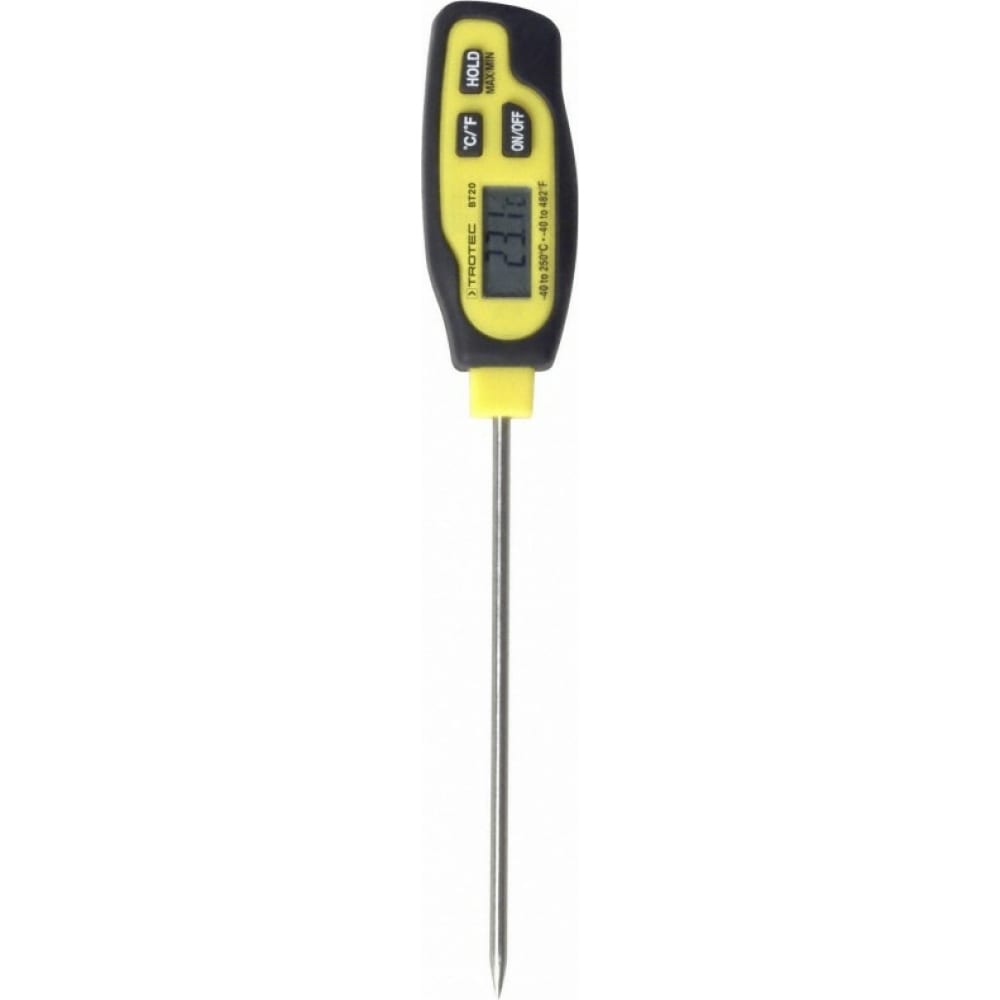 Термометр TROTEC складной водонепроницаемый пищевой термометр ик термометр trotec