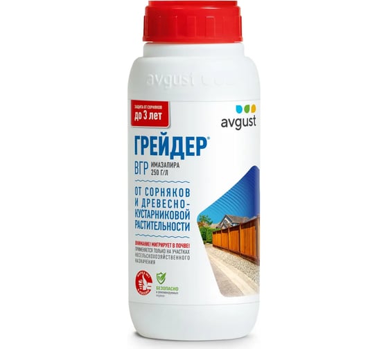 Изображение товара Средство от сорняков Avgust Грейдер 500 мл 4606696011694
