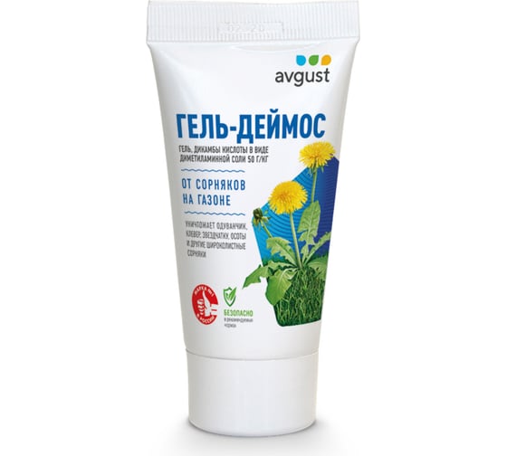 Изображение товара Средство от сорняков Avgust Деймос гель 50 мл 4606696011496
