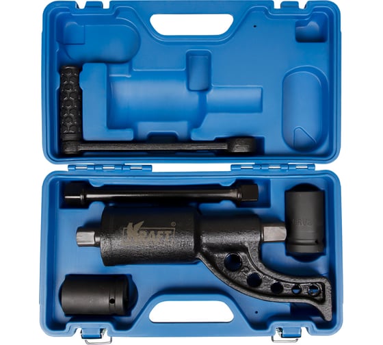 Изображение товара Ручной механический гайковерт KRAFT с головками 32,33 мм 1"DR, 1:58, 3800 Нм KT 705039