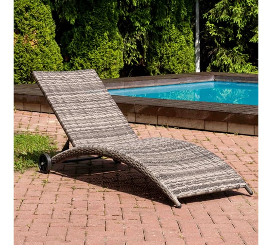 Изображение товара Шезлонг Royal Family AGATA серый, без матраса 888-71