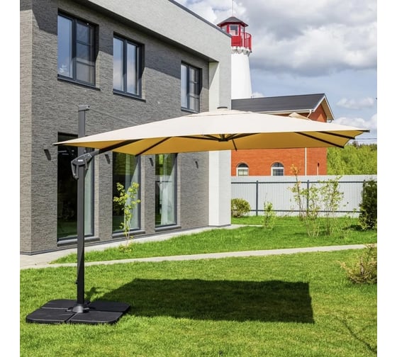 Изображение товара Зонт квадратный в комплекте с базой Royal Family SKY 795-01-71