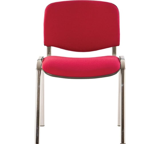 Изображение товара Стул Easy Chair UA Rio ИЗО хром, ткань красная C02 2028507