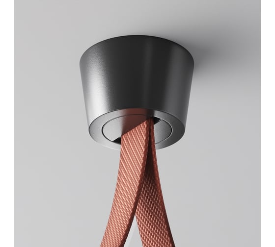 Изображение товара Чаша накладная MAYTONI Parity для двойного вывода ленты черная TRA130CRDuo-B