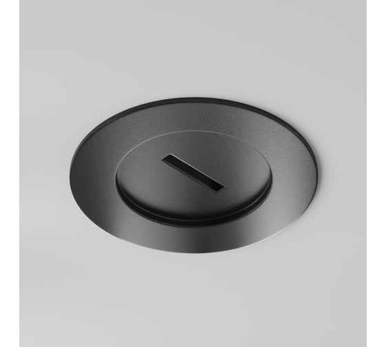 Изображение товара Потолочная чаша MAYTONI Parity встраиваемая с коннектором питания черная TRA130RSC-2B