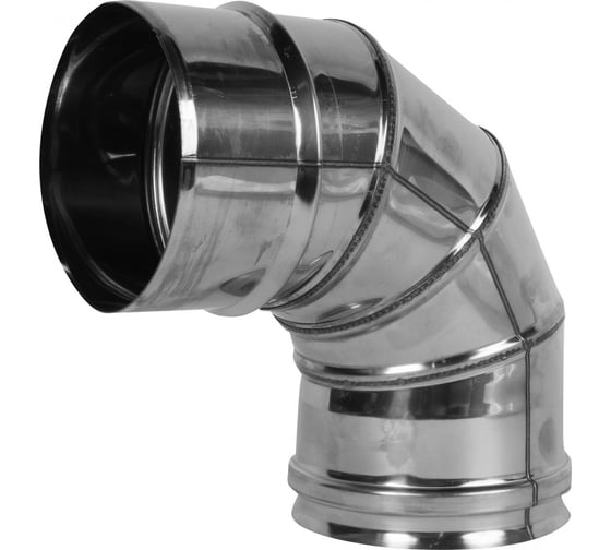 Изображение товара Колено FERRUM 4 сек угол 90гр 430 0 5мм ф 125 мм f2205