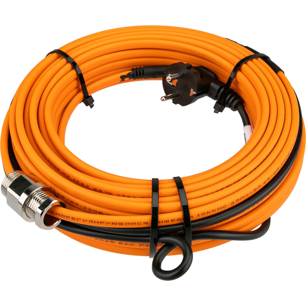 Изображение товара Греющий кабель PROCONNECT 10 ККНС 2ЛПп-ЭЛ 65/85 для труб 20м 200Вт