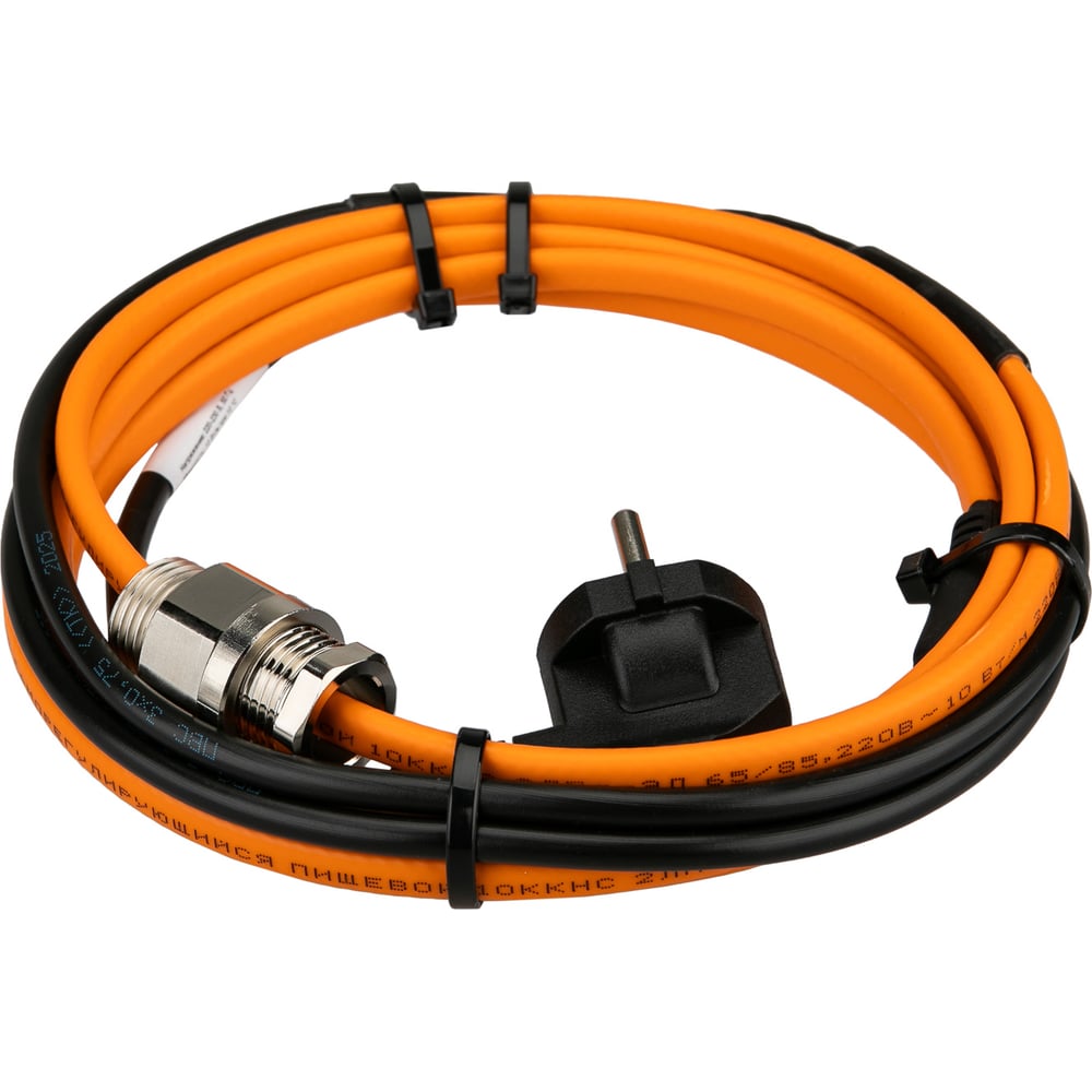 Изображение товара PROCONNECT саморегулирующийся греющий кабель для труб 2м 20Вт