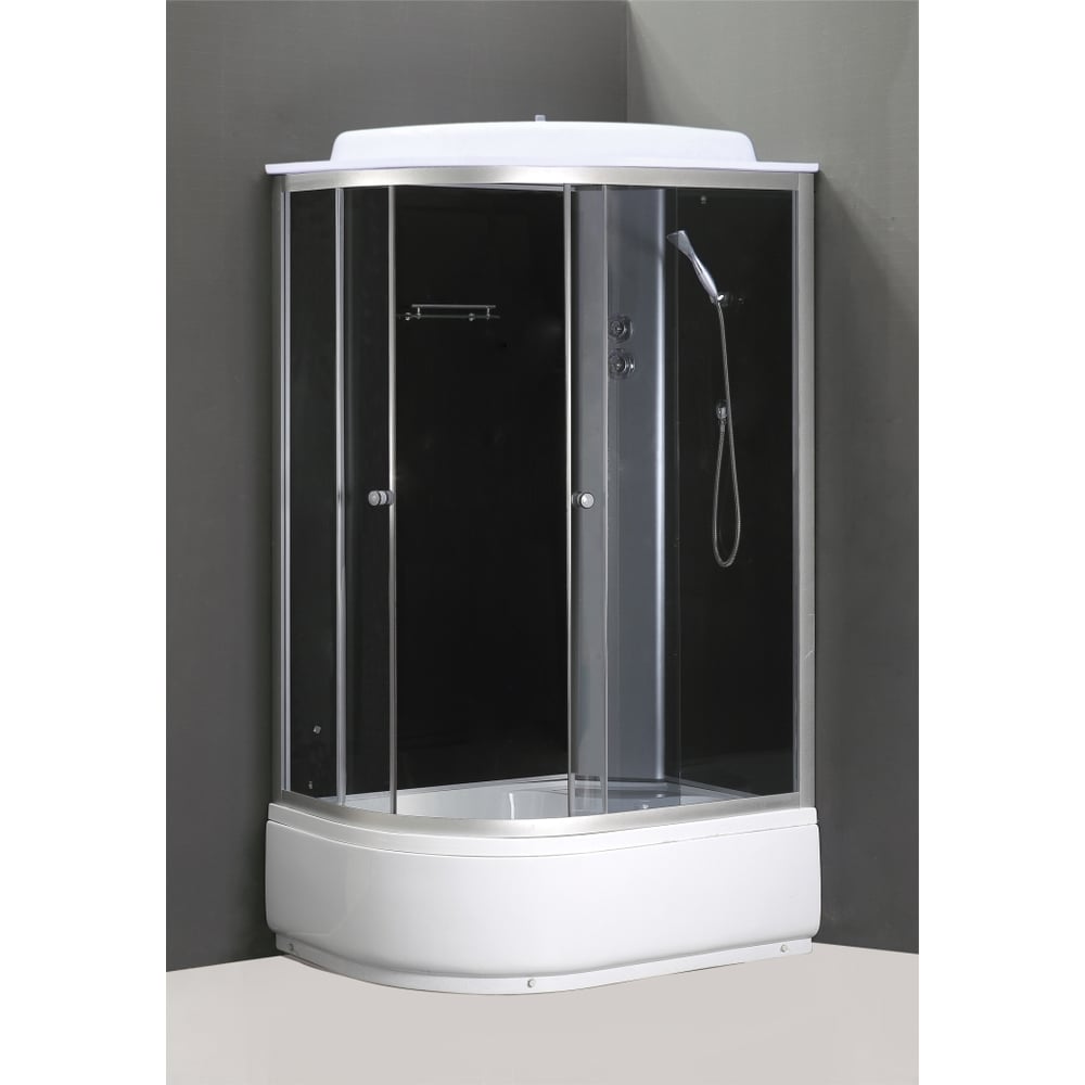 Изображение товара Душевая кабина GROSSBERG 1200х800 с высоким поддоном и тонированными дверями