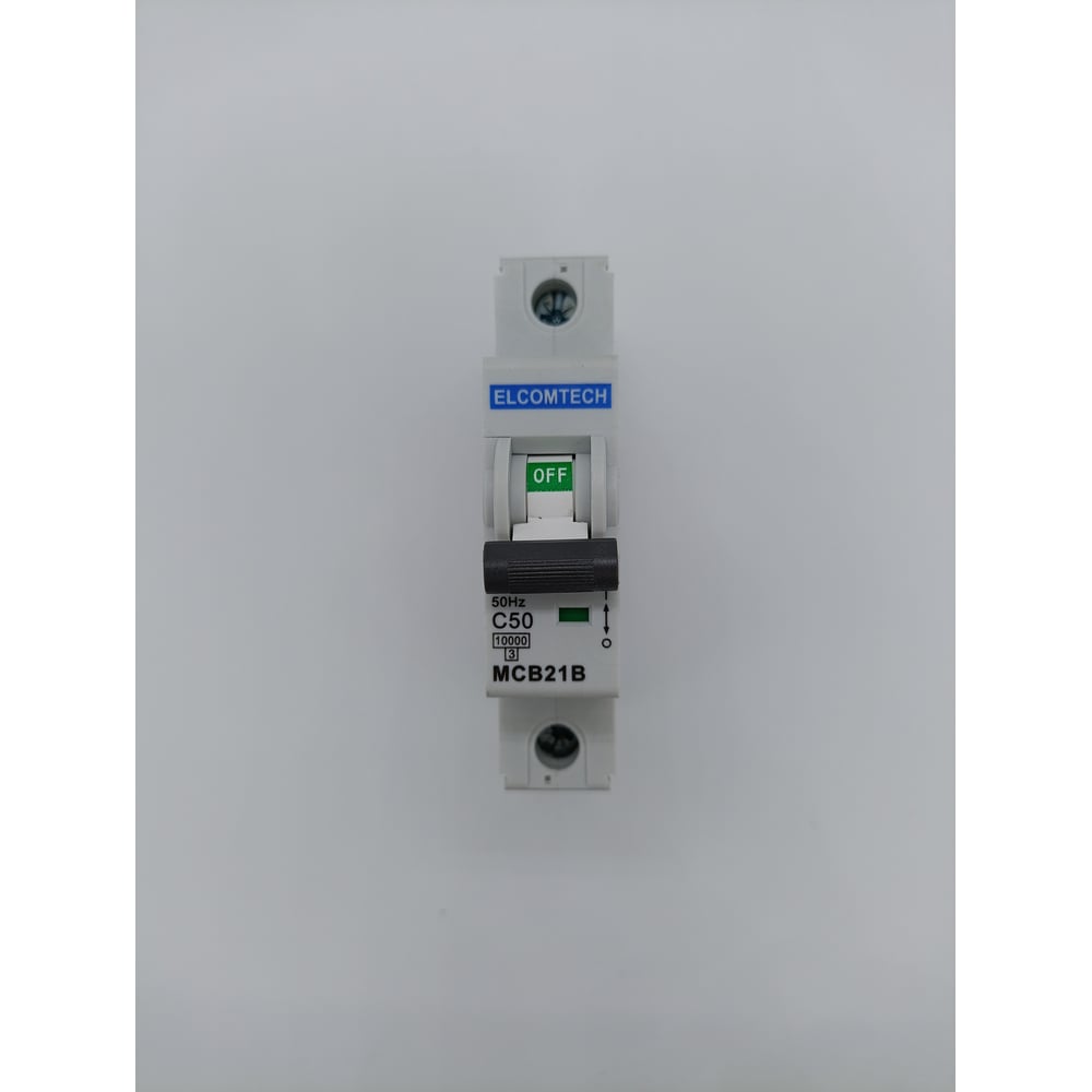 Изображение товара Автоматический выключатель ELCOMTECH MCB21B-10-1C50AC