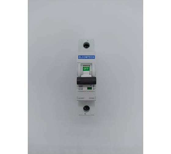 Изображение товара Автоматический выключатель ELCOMTECH MCB21B-6-1C32AC УТ-00026267
