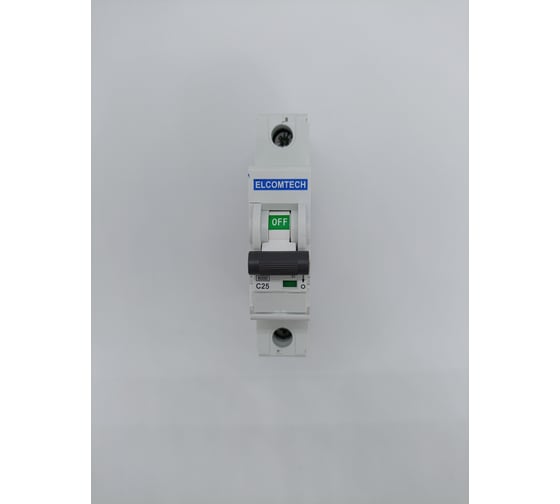 Изображение товара Автоматический выключатель ELCOMTECH MCB21B-6-1C25AC УТ-00026266