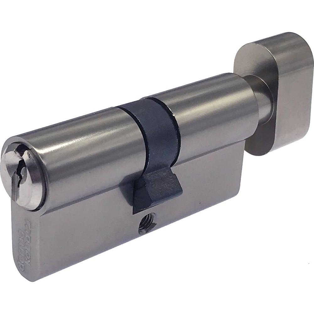 Изображение товара Евроцилиндр Dormakaba CBF-1 60 никель с вертушкой и английским профилем