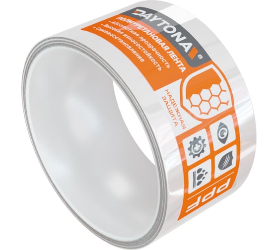 Изображение товара Защитная пленка для велосипеда Daytona 192 мкм, 5 м x 50 мм MP1372005050