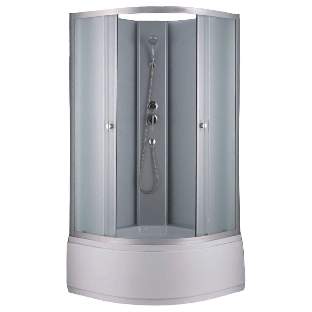 Изображение товара Душевая кабина без крыши GROSSBERG 900х900 с высоким поддоном