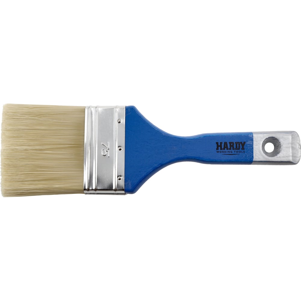 Изображение товара Плоская кисть HARDY серия 43 75х18мм синяя для окраски