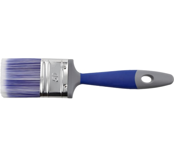 Изображение товара Плоская кисть HARDY серия 90, ручка 2K, 50х16мм, синяя 0204-905050