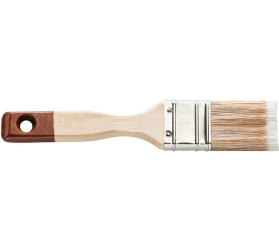 Изображение товара Плоская кисть HARDY серия 44, смешанная щетина, 75х18мм, коричневая 0205-447130