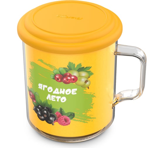 Изображение товара Термокружка Martika Дача 0.4 л, с крышкой С555К