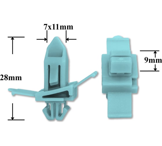 Изображение товара Автокрепеж для Lexus Toyota 10 шт 7549160011 КрепАвто 1084