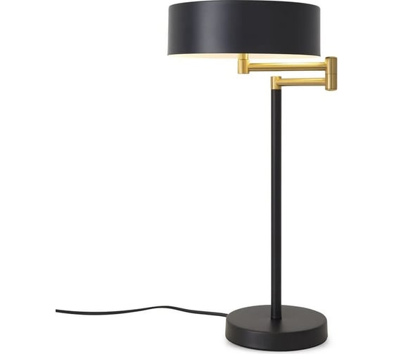 Изображение товара Настольный светильник Freya Izza Черный и Латунь Металл FR4008TL-02BBS