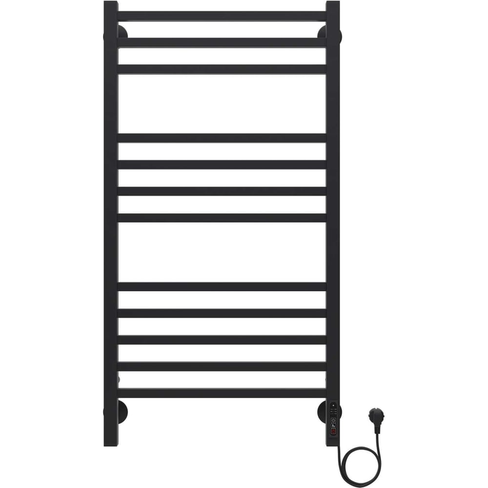 Изображение товара Электрический полотенцесушитель Azario ANCONA 500/1000 черный 12 перекладин