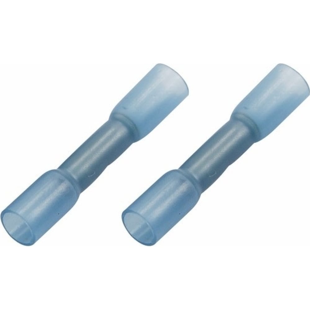 Изолированная термоусаживаемая соединительная гильза REXANT гильза гси 2 5 гси 1 5 2 5 латунь синяя соединительная изолированная 26 мм 1 5 2 5 мм² rexant 08 0721