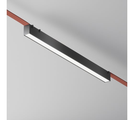 Изображение товара Подвесной светильник MAYTONI Basis LED 24W, Алюминий, Черный TR129B-24W4K-B