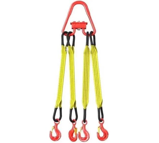 Изображение товара Строп текстильный четырехветвевой ООО ПКФ Сварком ПАУК 4СТ-3 т 1 м cп000081077